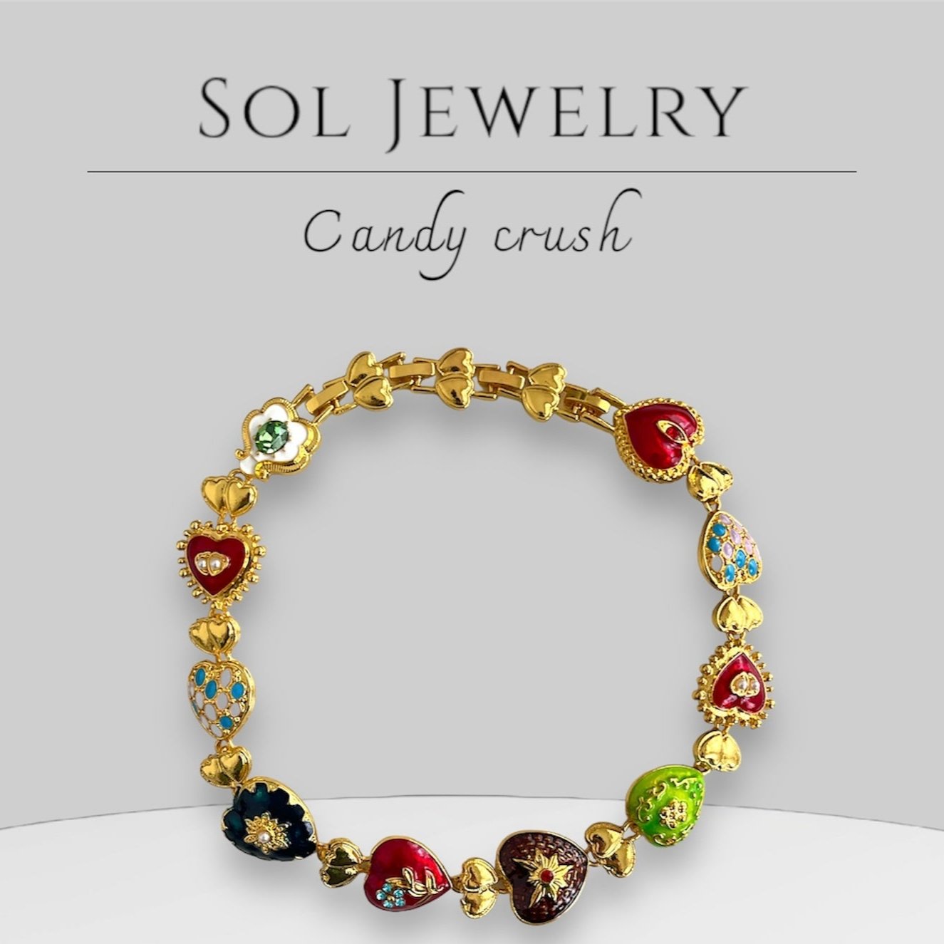 Candy Crush Necklace / Bracelet