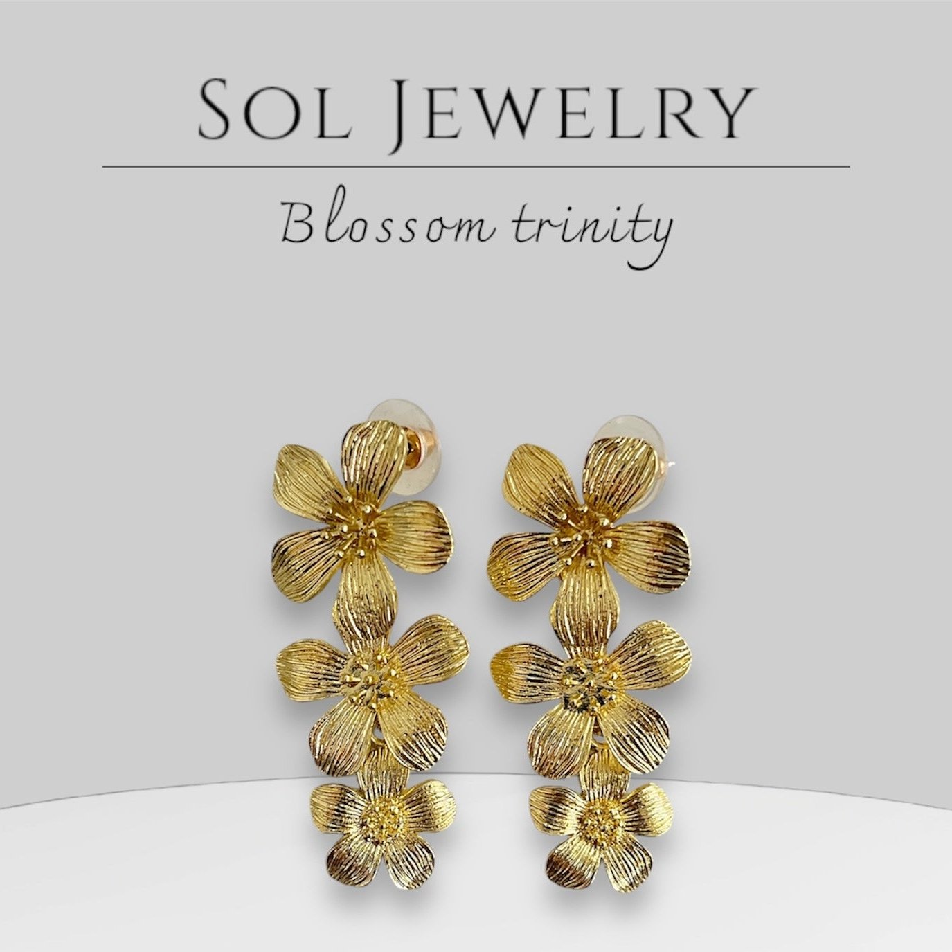 Blossom Trinity Earrings
