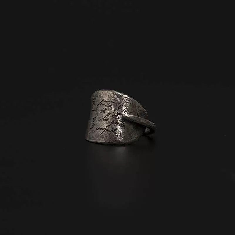 “Words of Soul” Engraved Rings