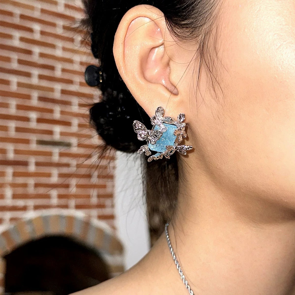 Crystal Sky Garden Earrings