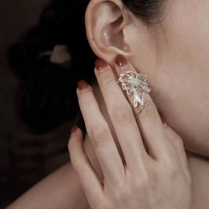 Web of Dreams Ring – Sterling Silver Statement Rings