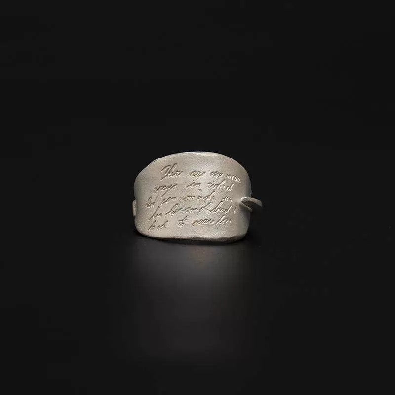 “Words of Soul” Engraved Rings