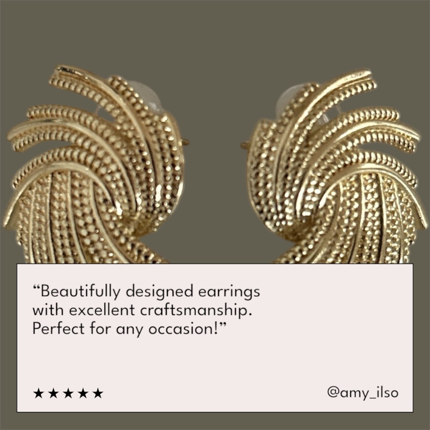 Feather & Faith Earrings