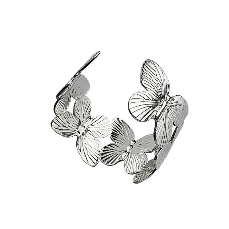 Butterfly Garden Cuff Bracelet