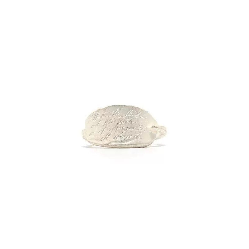 “Words of Soul” Engraved Rings