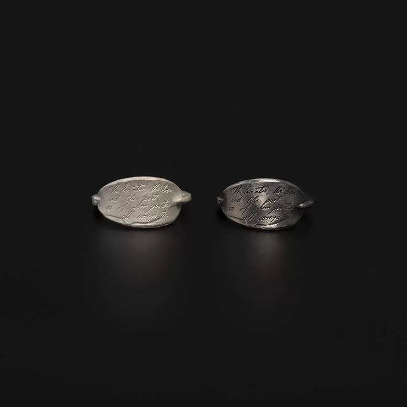“Words of Soul” Engraved Rings