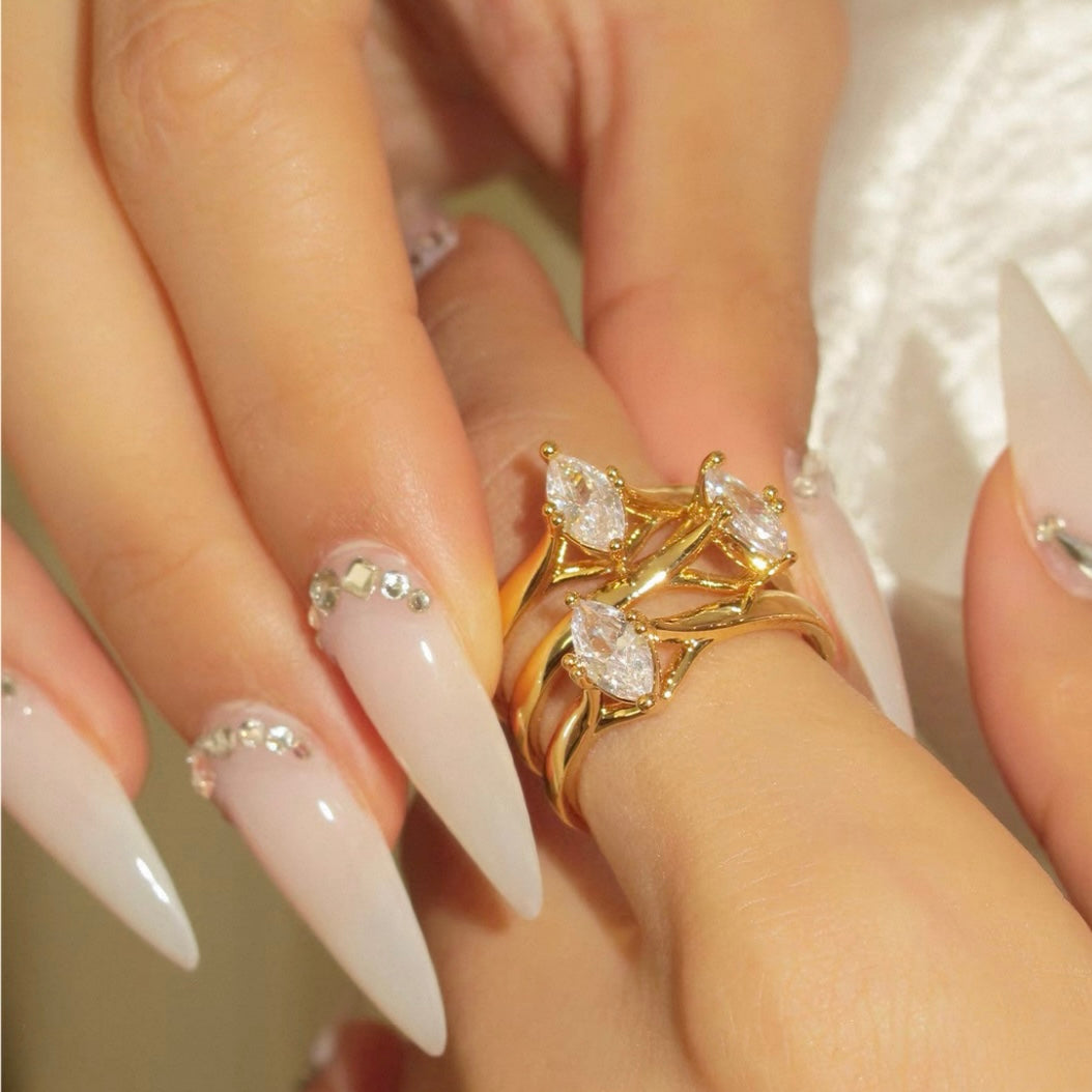 Celestial Cascade Ring