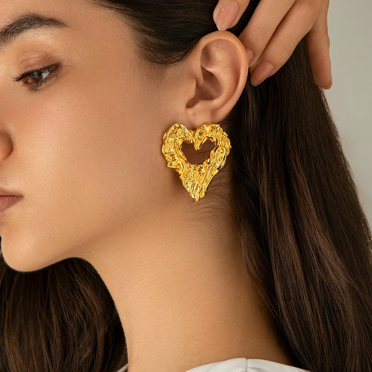 Melting Heart Earrings