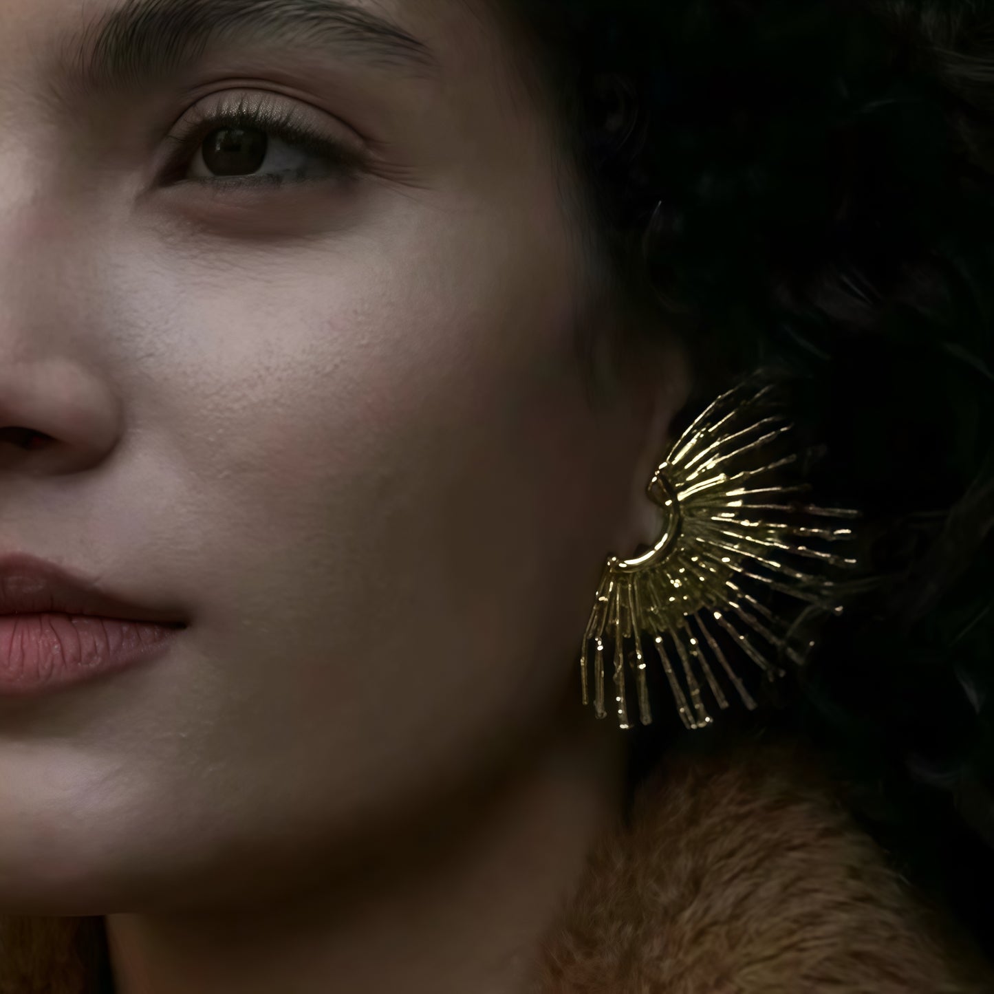 Radiant Horizon Earrings - Gold & Silver