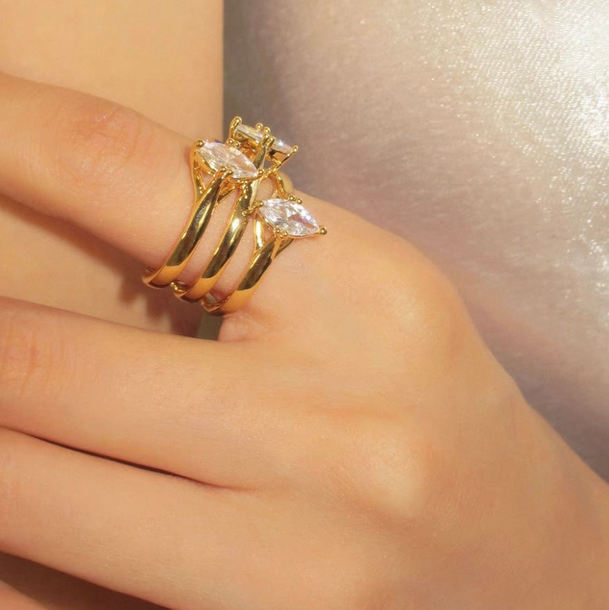 Celestial Cascade Ring
