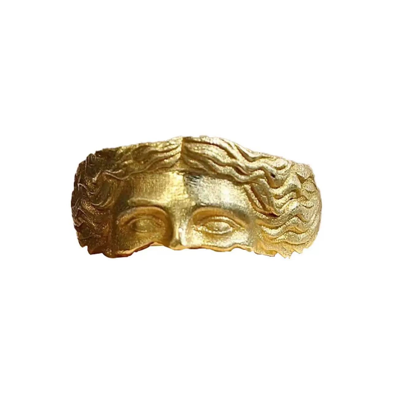 Venus Eyes Ring – Adjustable Goddess-Inspired Sculpture Ring