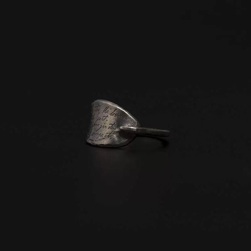 “Words of Soul” Engraved Rings