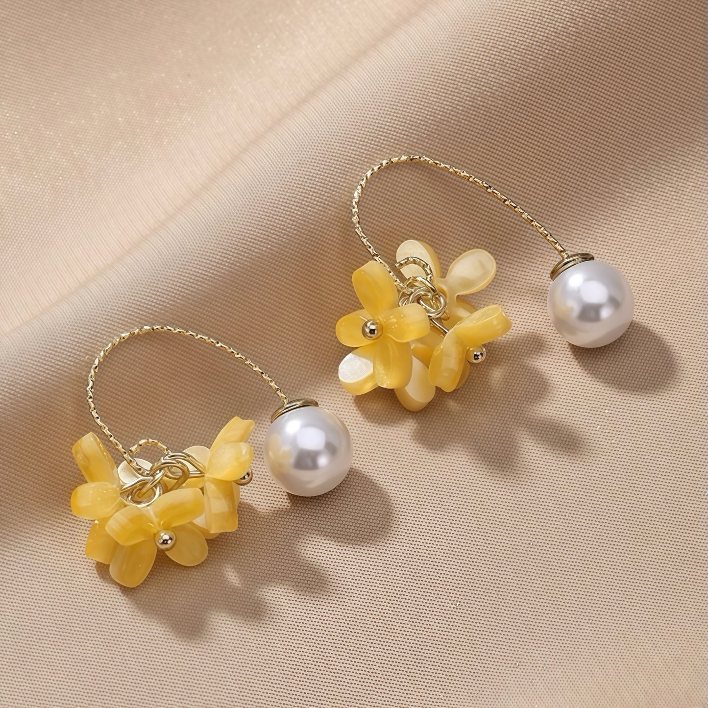 Sunlit Blossom Earrings