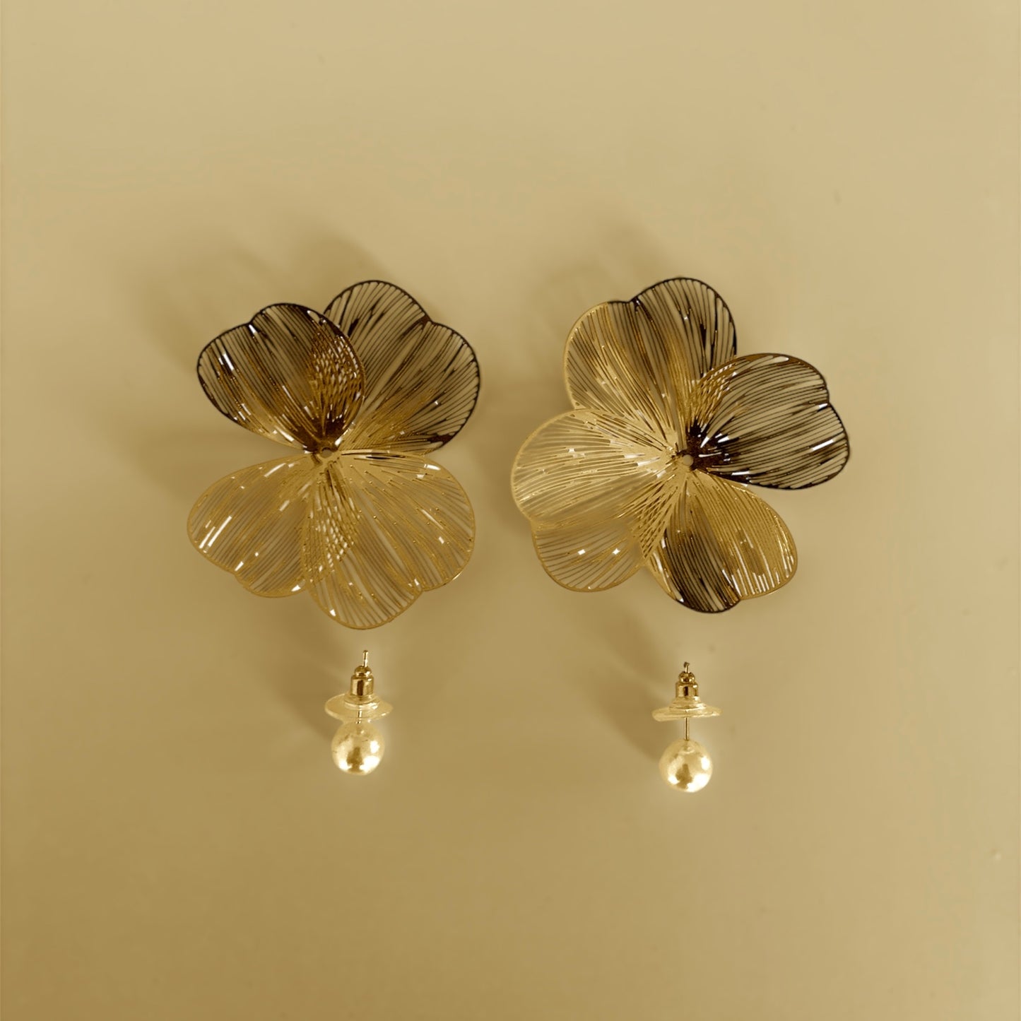 Blooming Pearl Convertible Earrings (2-in-1 Style)