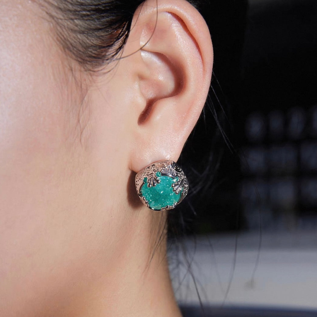 Verdant Crest Studs