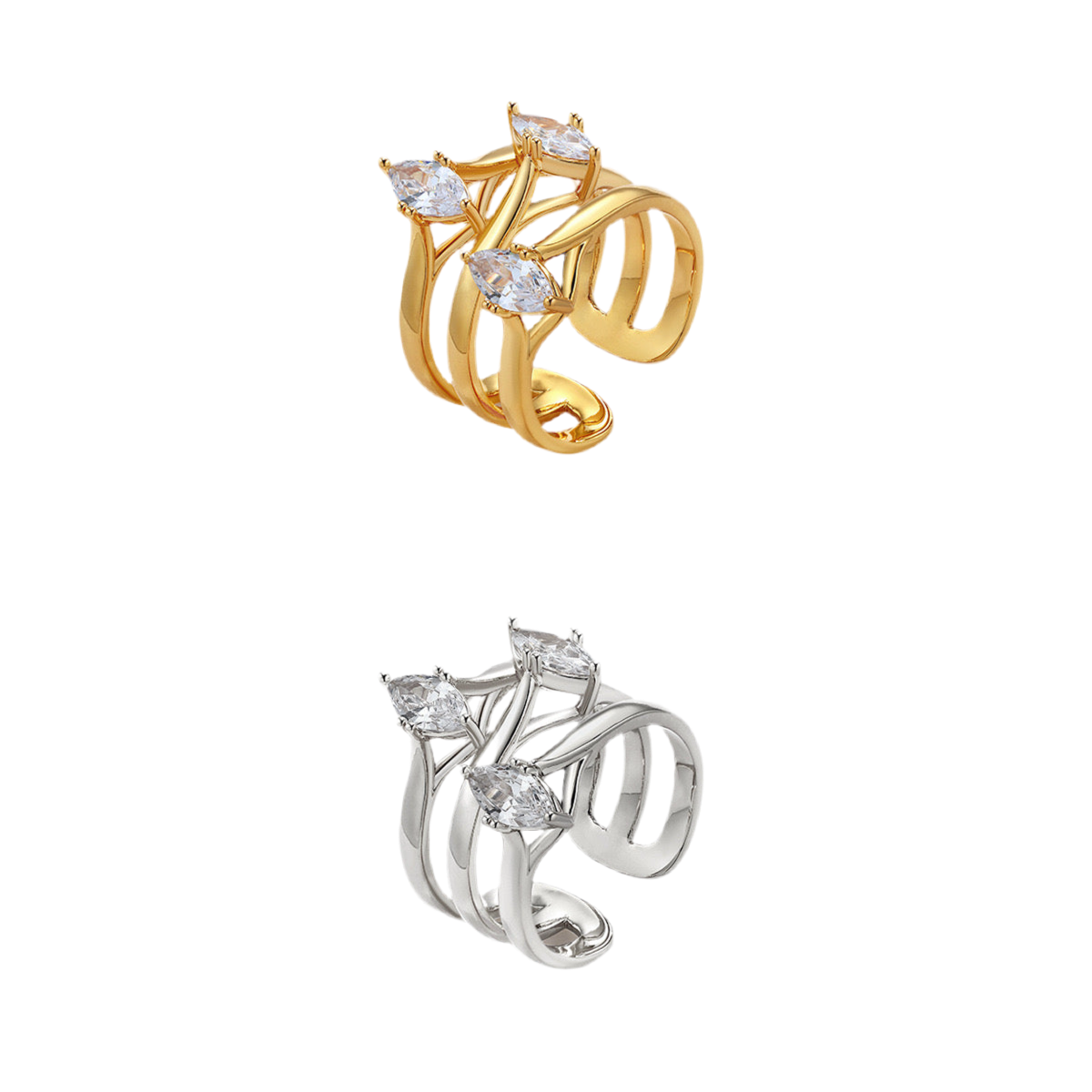 Celestial Cascade Ring