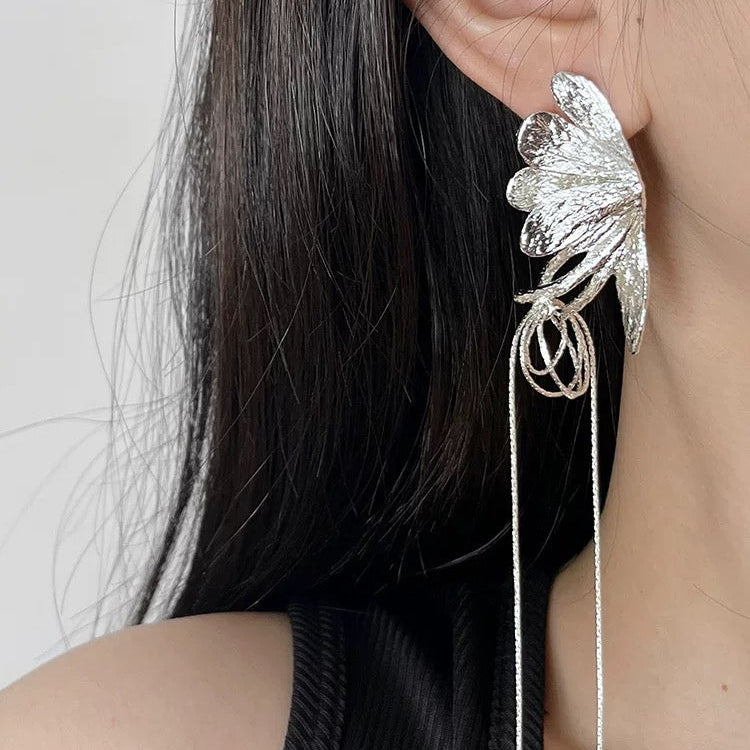 Silver Sylph Earrings