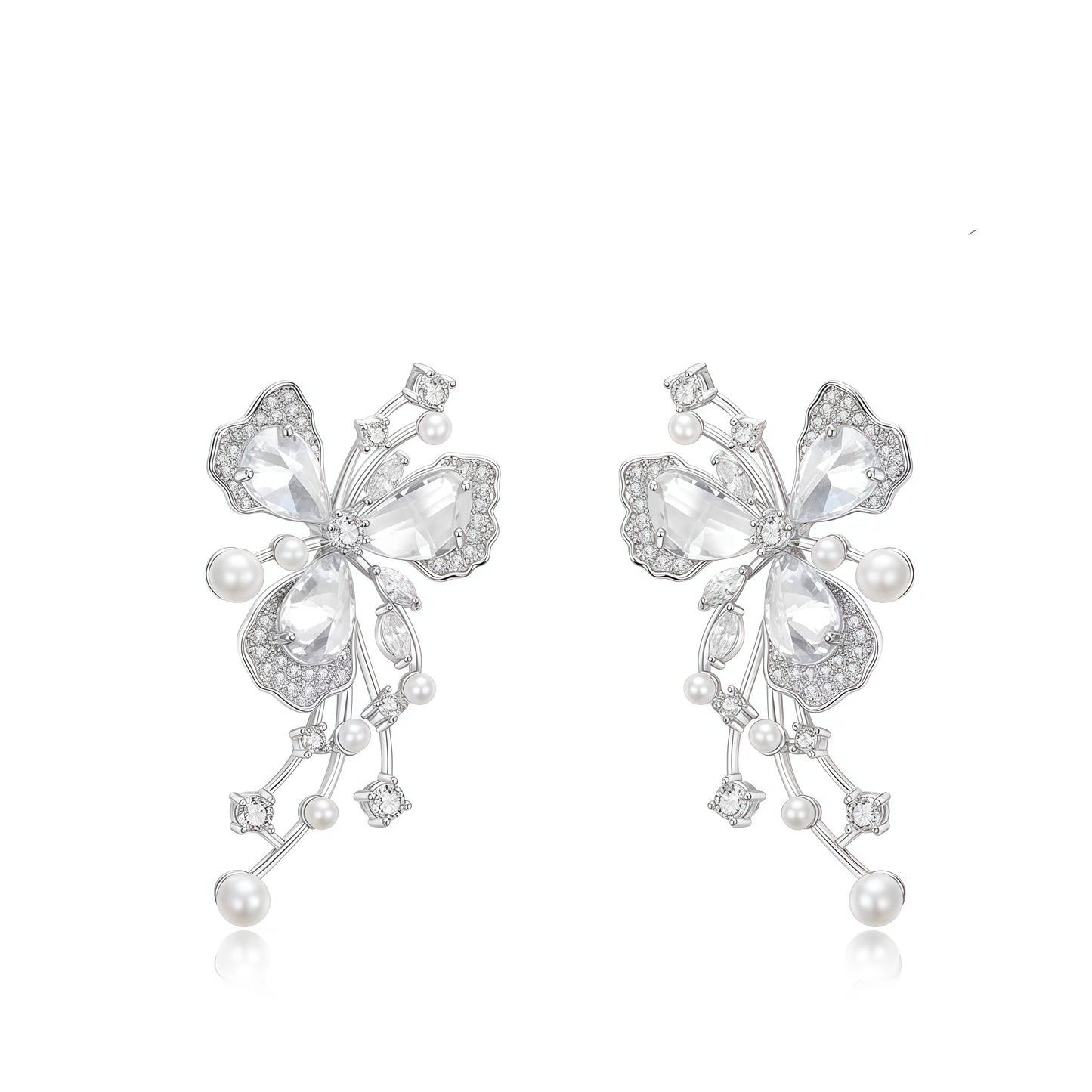 Crystal Bloom Earrings