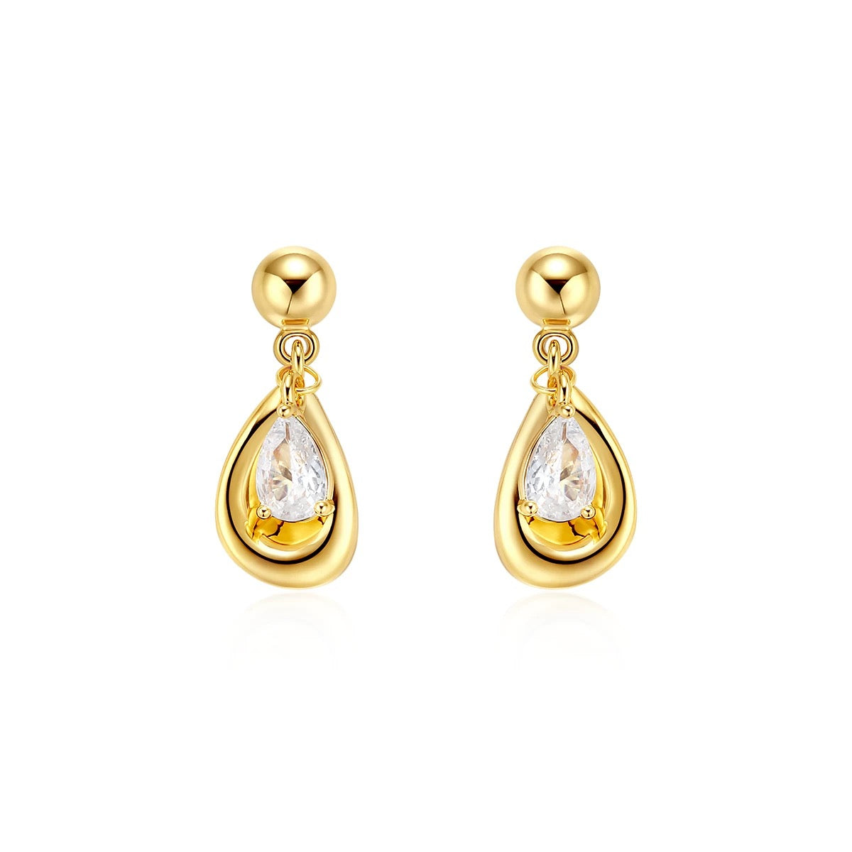 Teardrop Radiance Earring