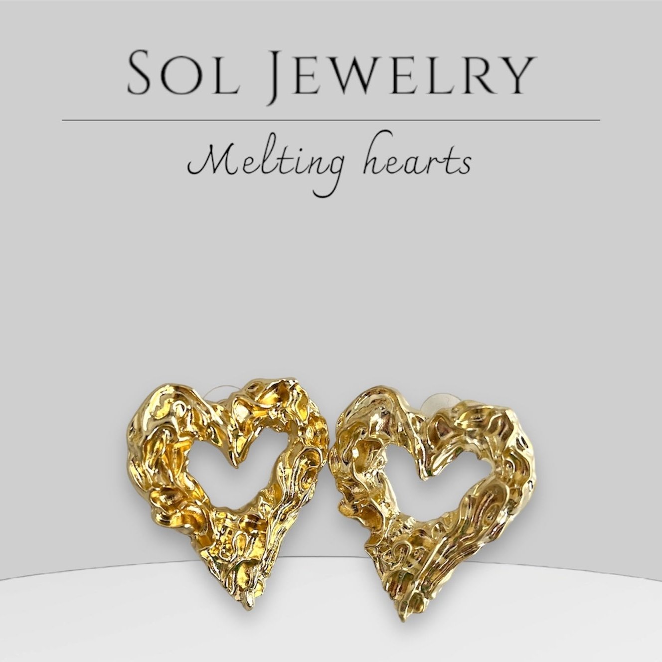 Melting Heart Earrings
