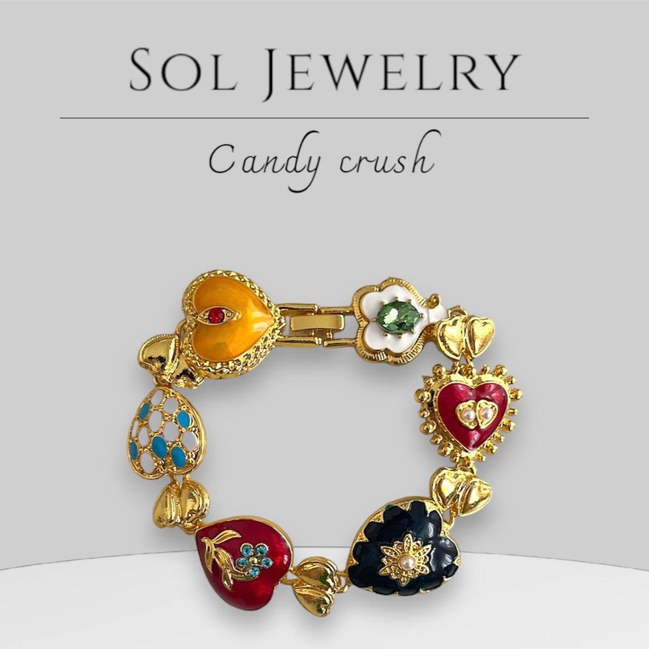 Candy Crush Necklace / Bracelet