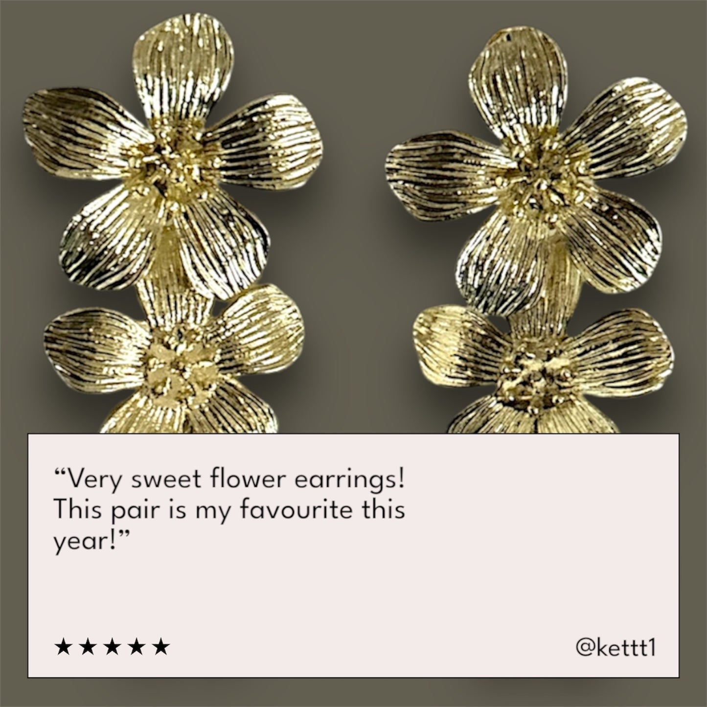 Blossom Trinity Earrings