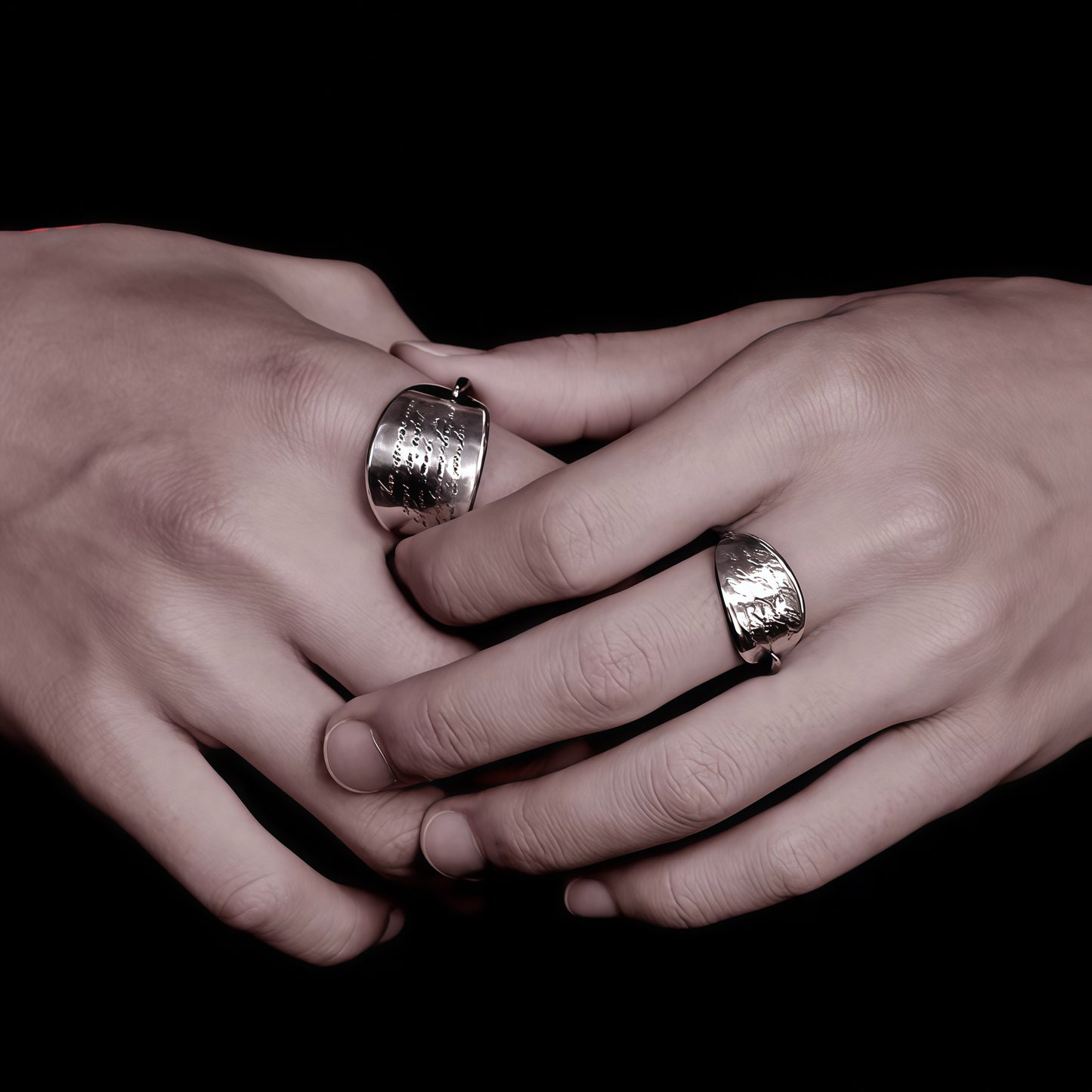 “Words of Soul” Engraved Rings