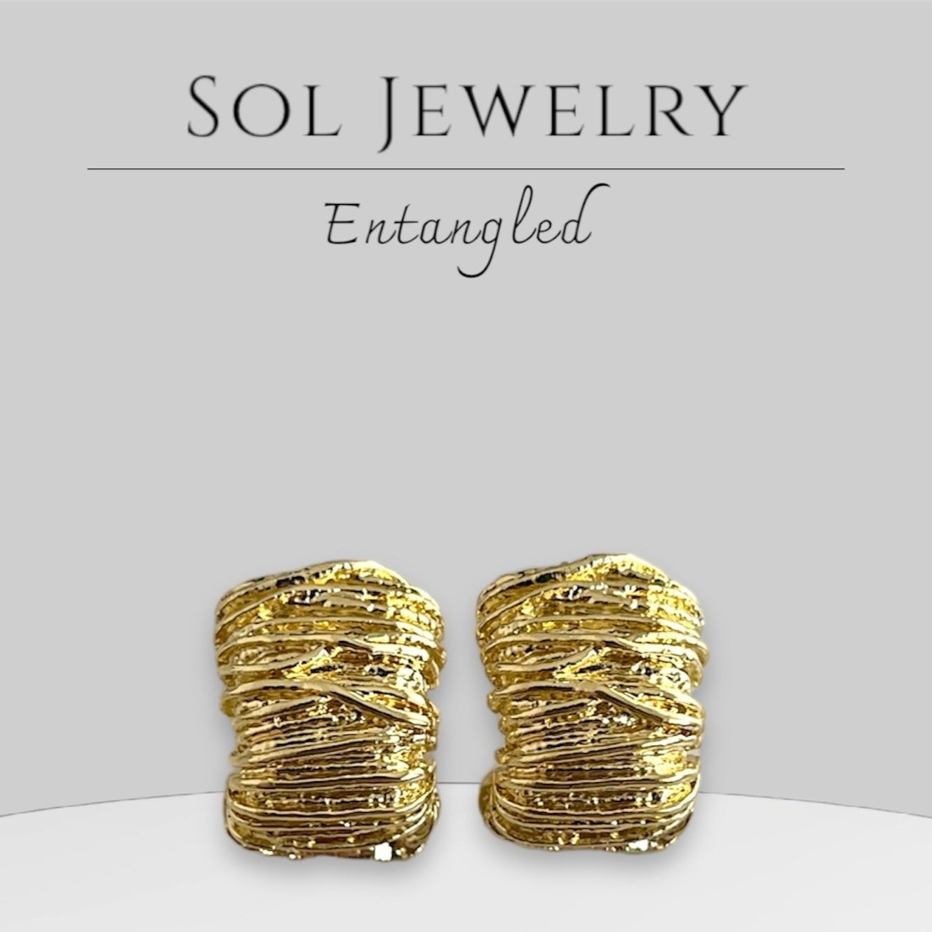 Entangled Earrings – Where Chaos Meets Beauty
