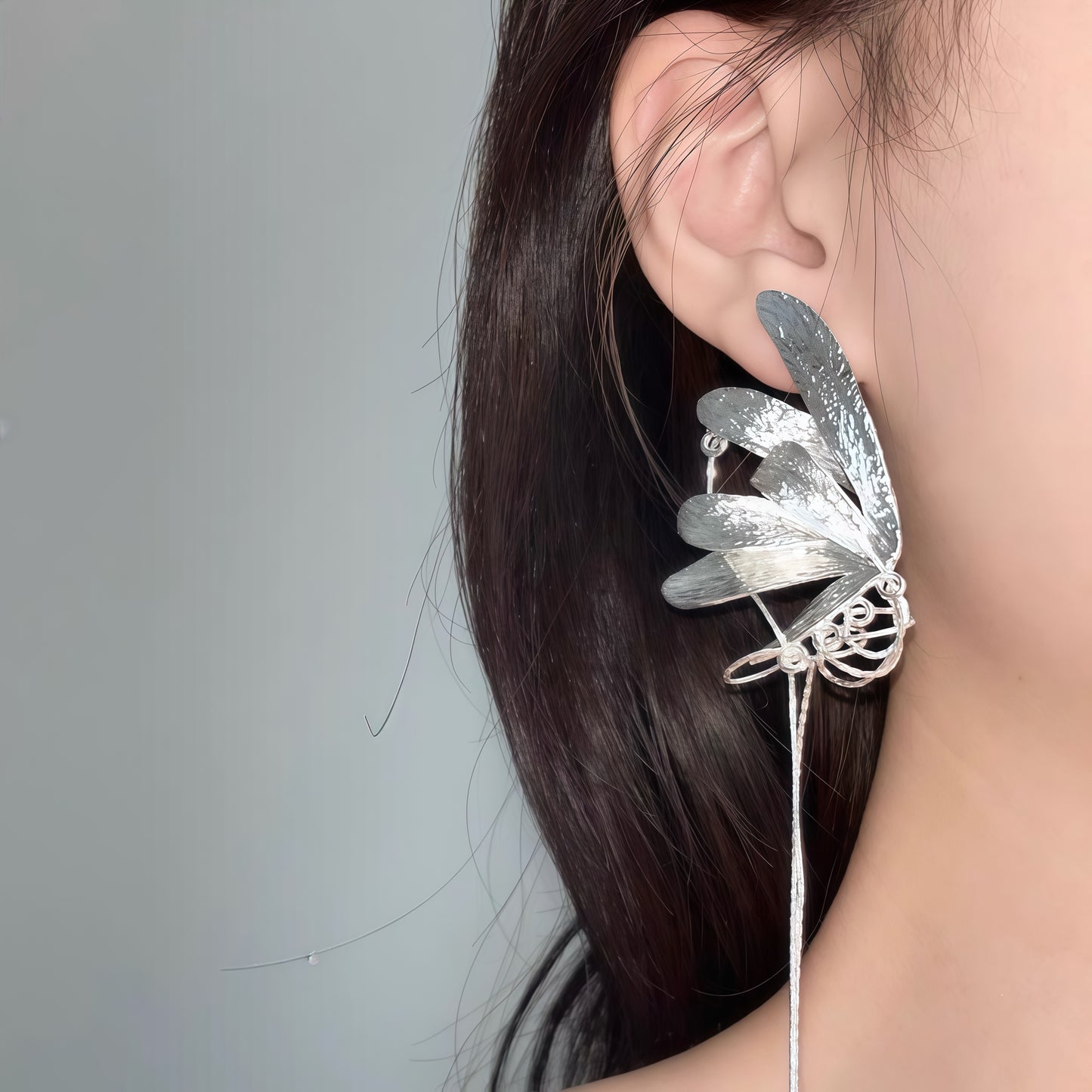 Silver Sylph Örhängen