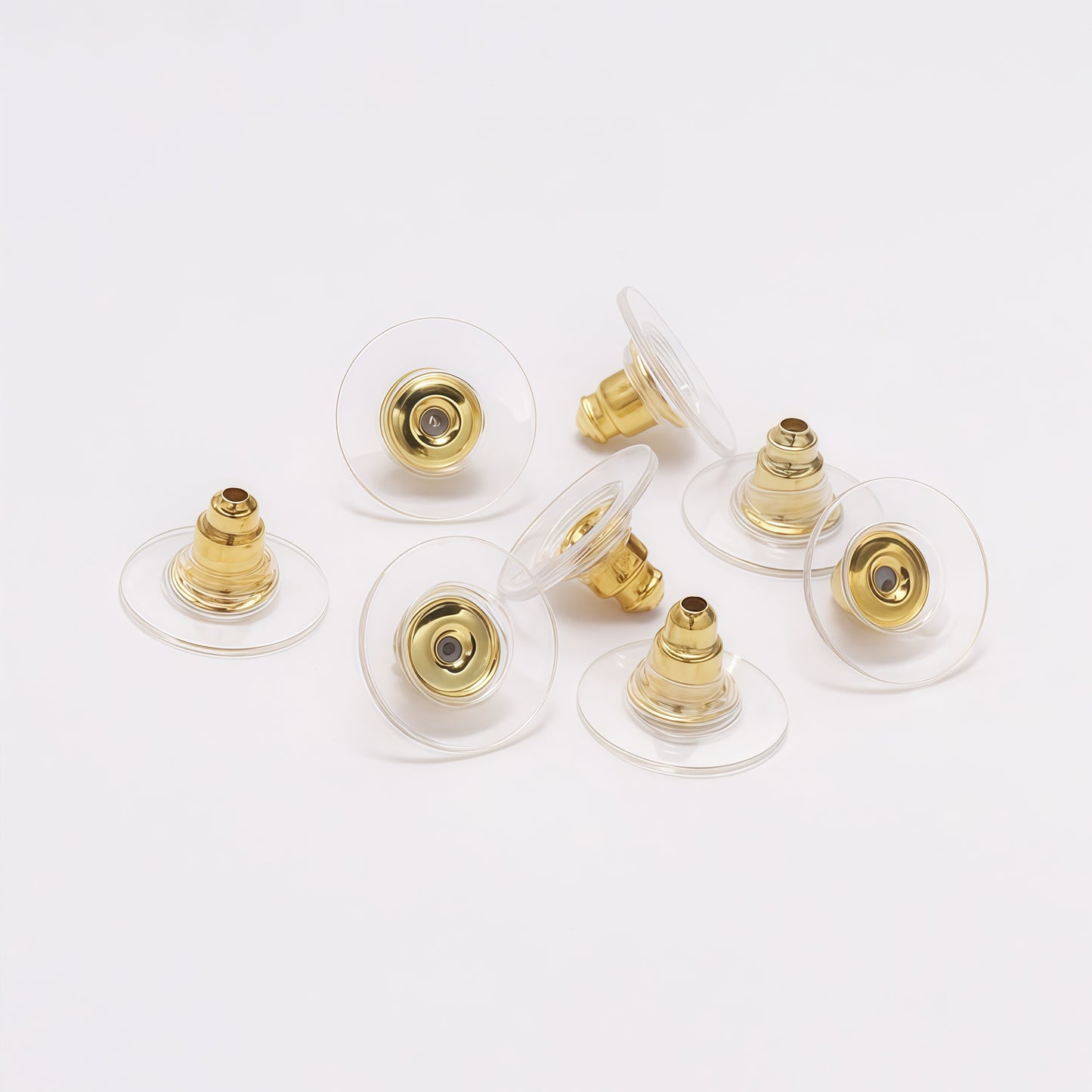 Comfort Clutch Earring Backs – Gold & Silver (A Pair)