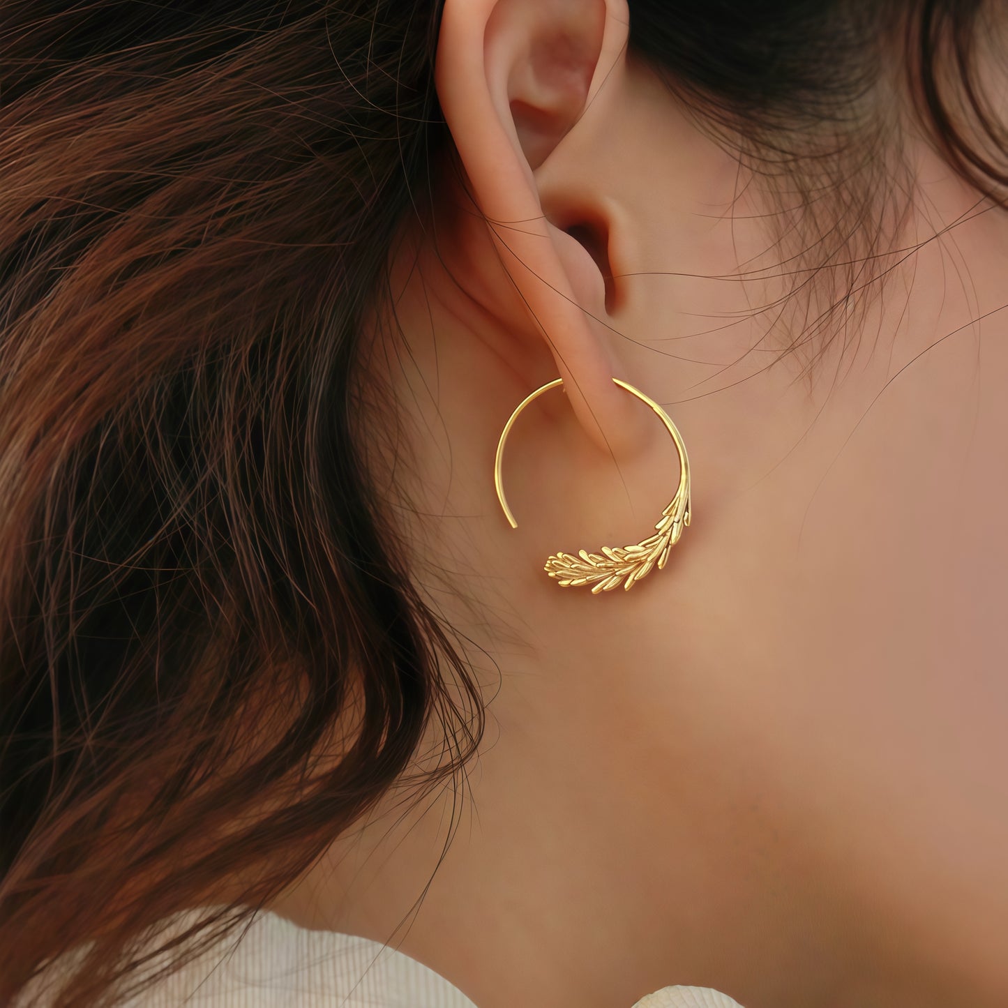 Laurel Hoop Earrings