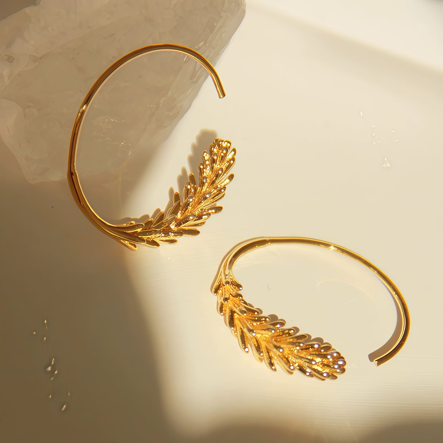 Laurel Hoop Earrings