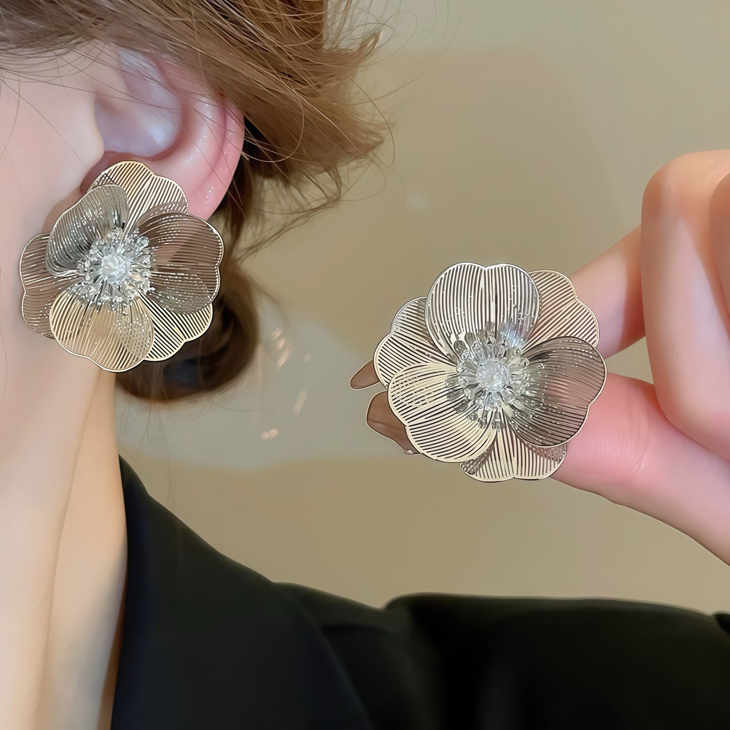 Camellia Earrings