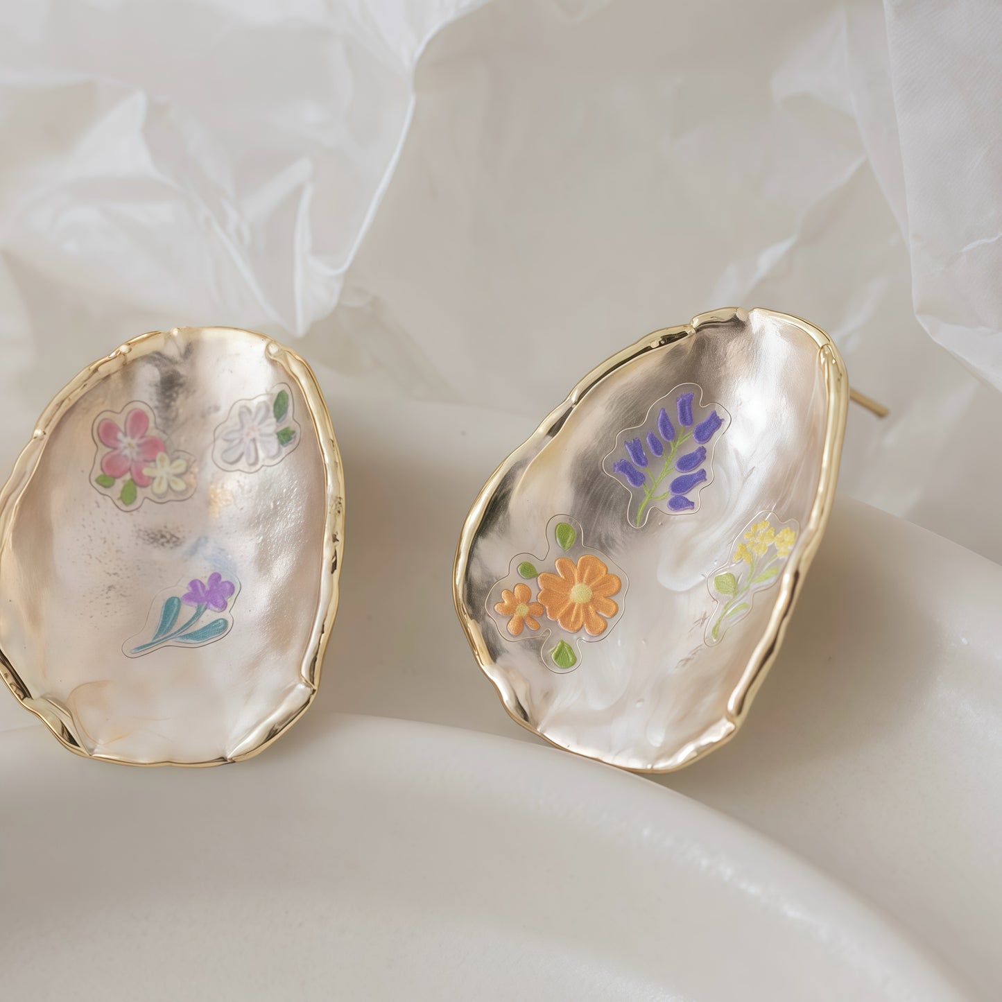 Blooming Meadow Shell Earrings