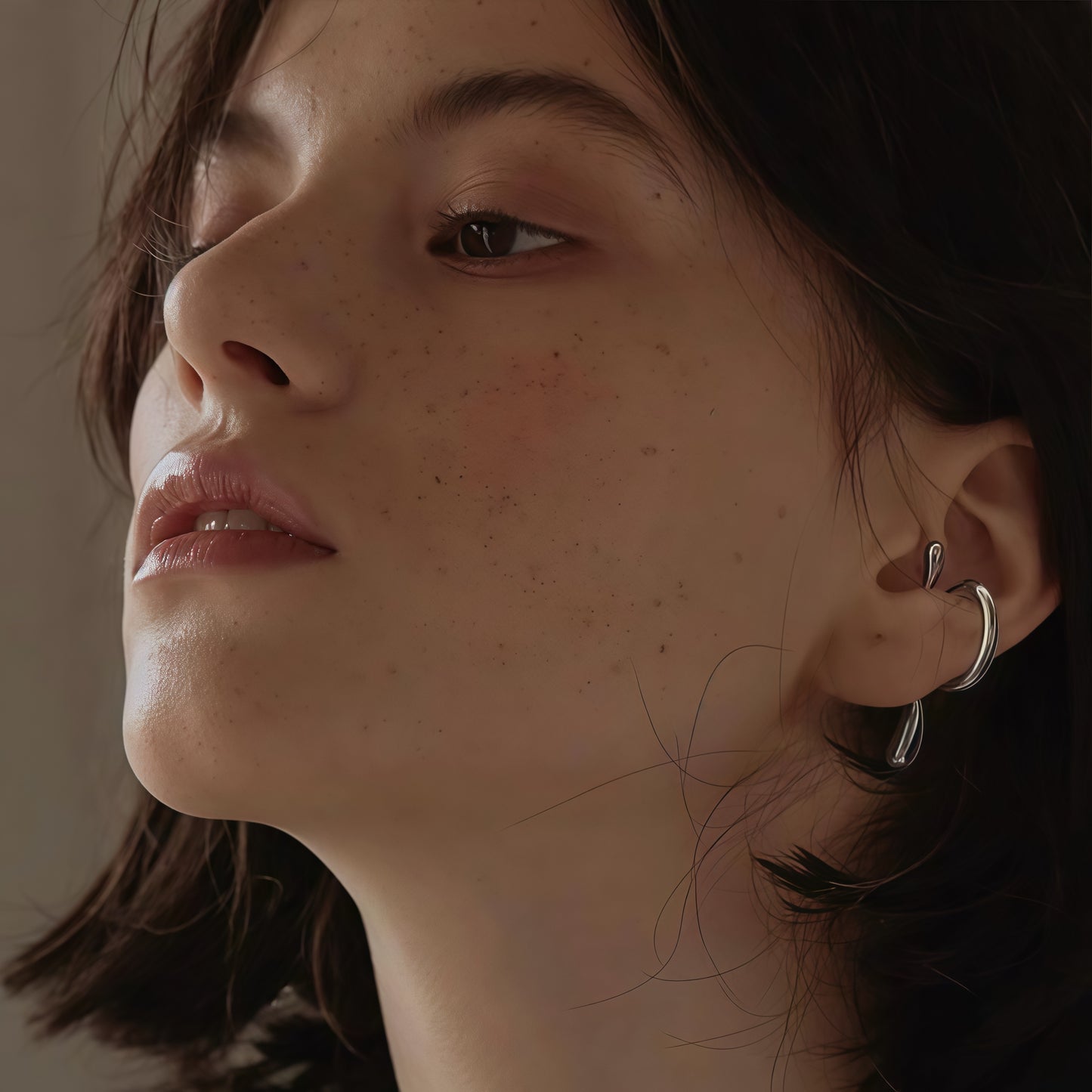 Liquid Flow Ear Cuff