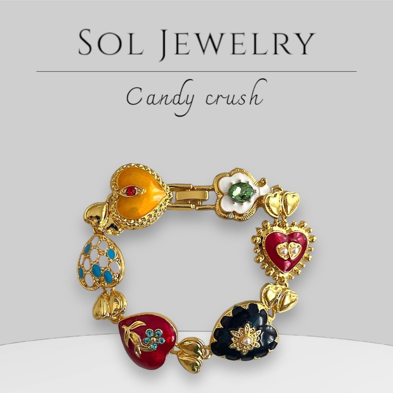 Candy Crush Bracelet / Necklace