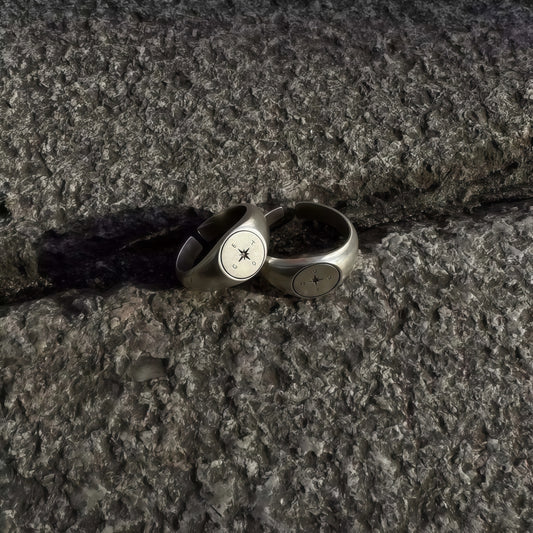 Compass North Ring – Find Your True Direction