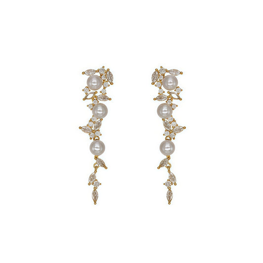 Celestial Bloom Drop Earrings