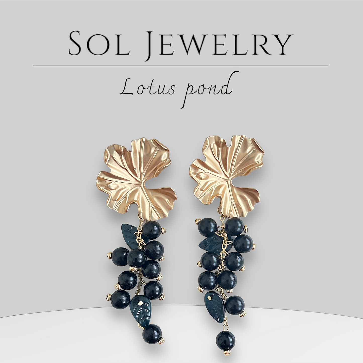 Lotus Pond Earrings