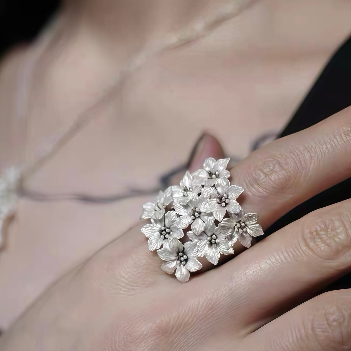 Whispering Bloom Ring