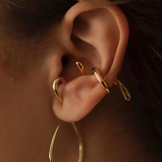 Liquid Flow Ear Cuff