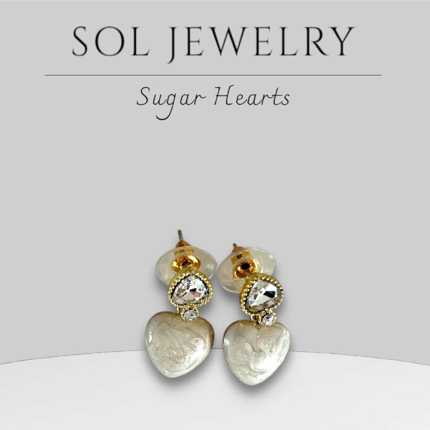 Sugar Hearts Earrings