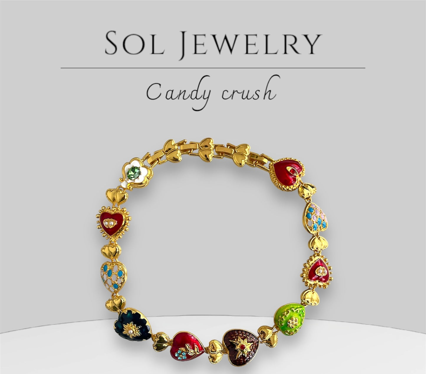 Candy Crush Bracelet / Necklace