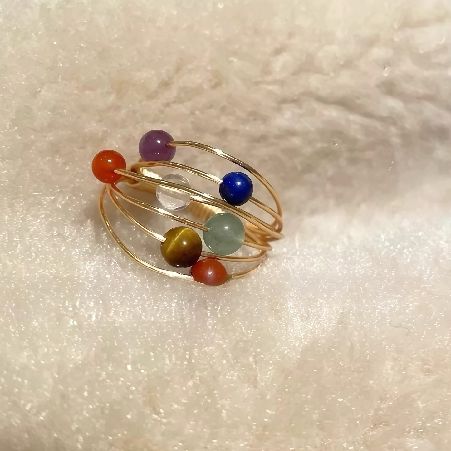 Celestial Orbit Ring – Inspired by the Solar System