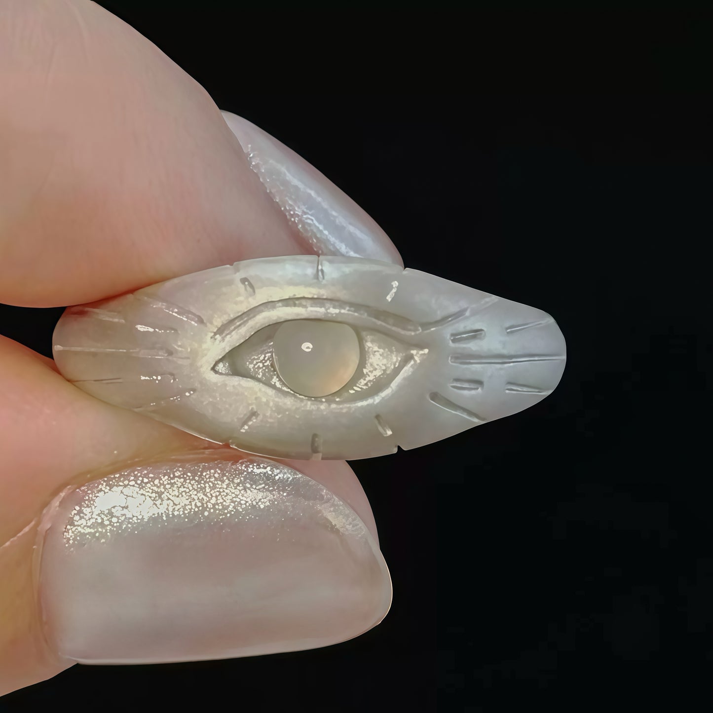 Ethereal Eye Silver Ring