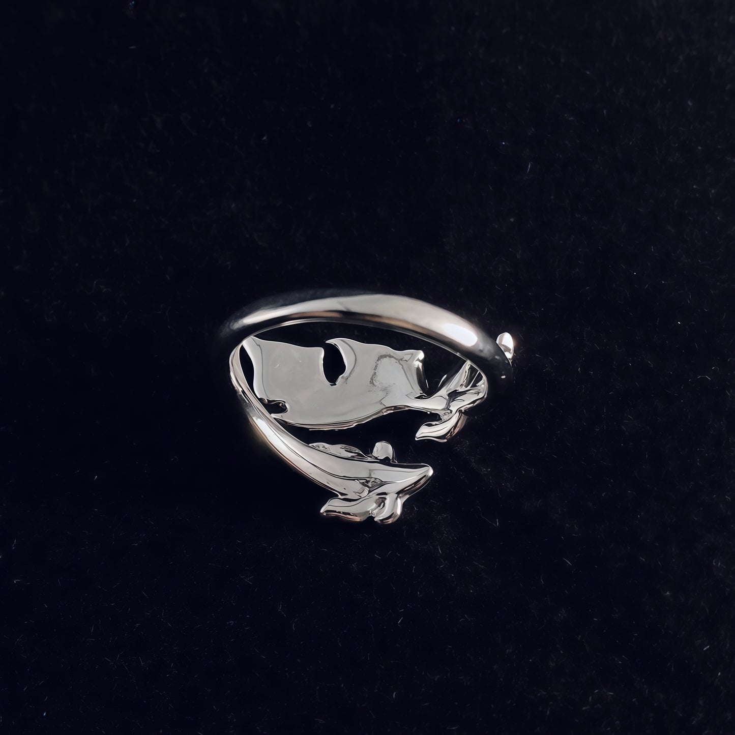 Azure Koi Flow Ring