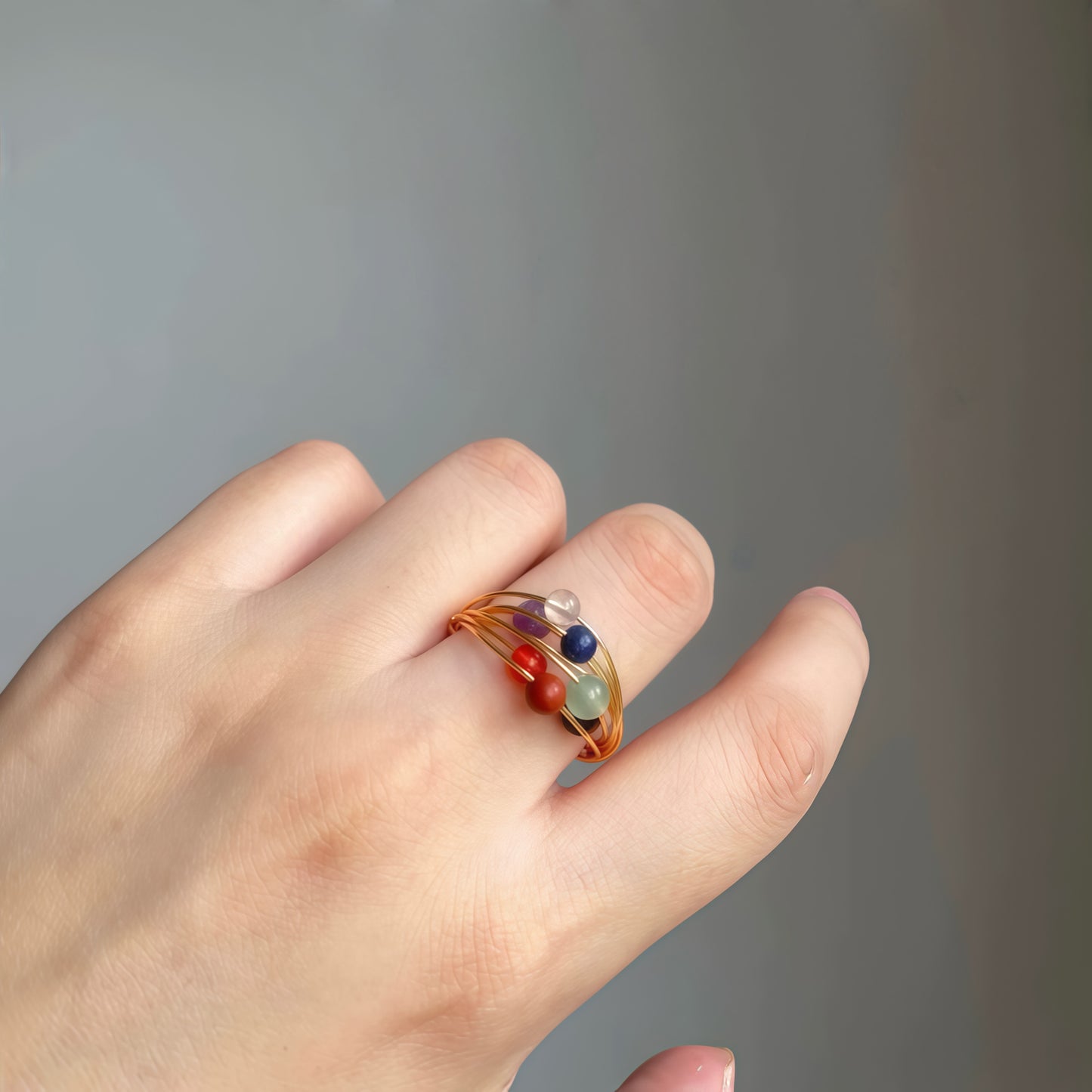 Celestial Orbit Ring – Inspired by the Solar System