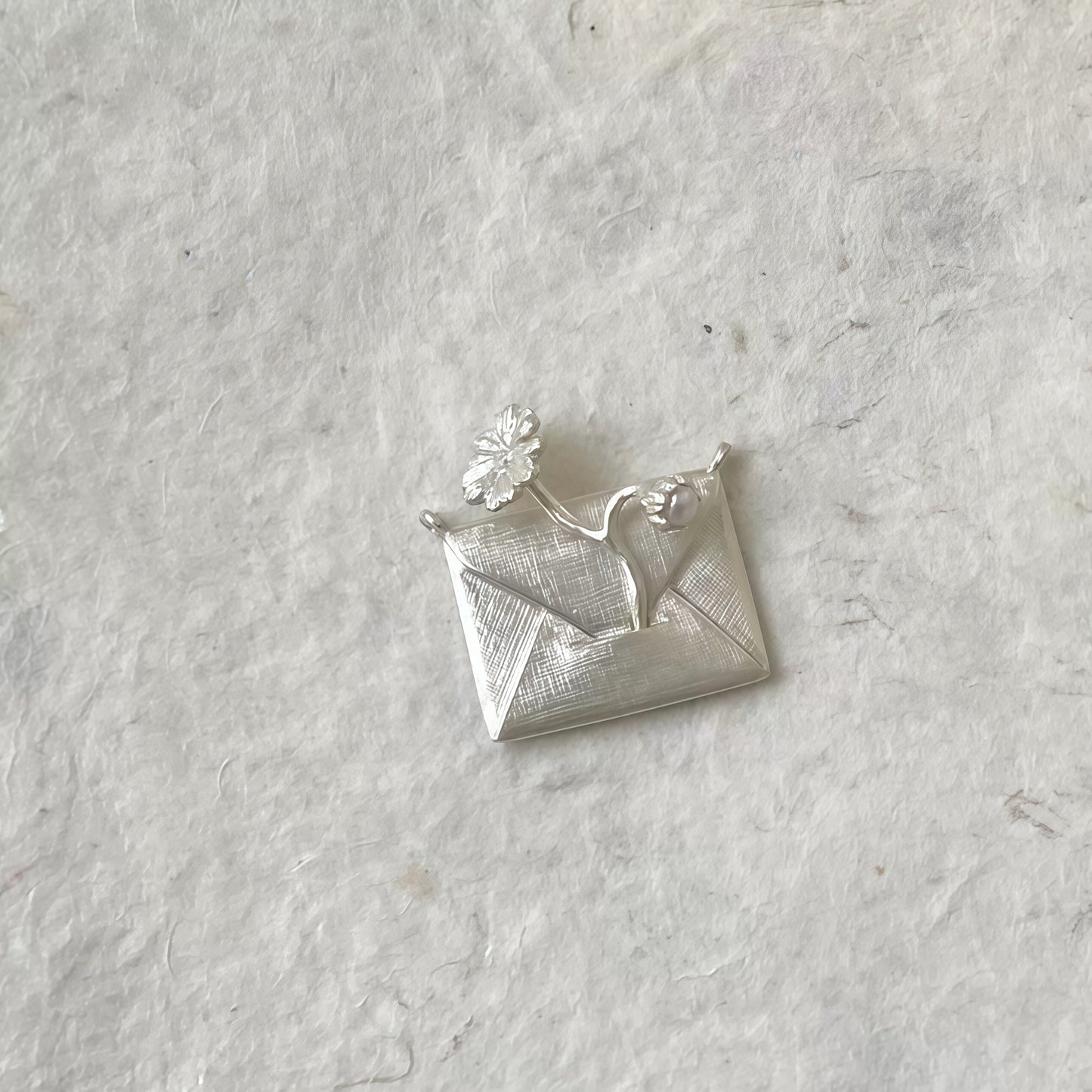 “Letter of Light” Necklace & Brooch