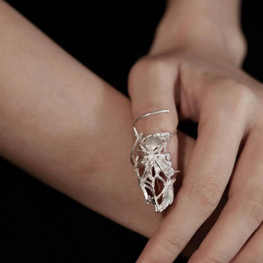 Web of Dreams Ring – Sterling Silver Statement Rings