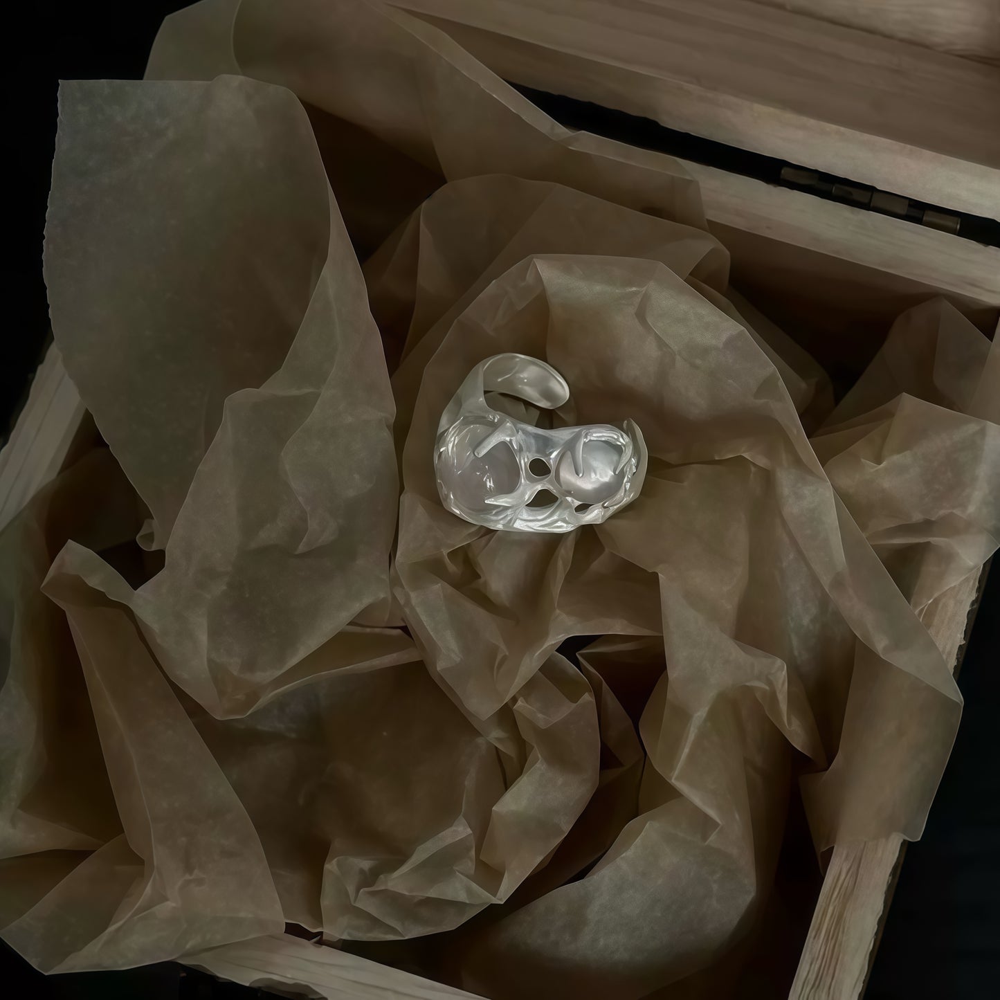 Ethereal Structure Ring